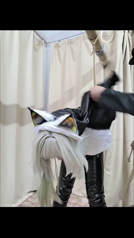 #职业胸手 凯尔希修女的试验调教【伪娘】.mp4